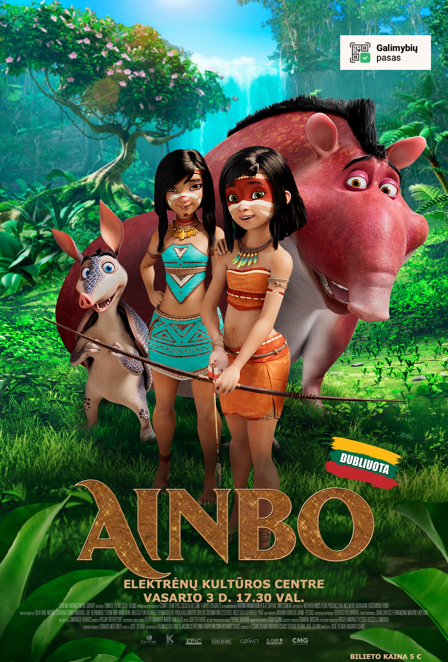 Animacinis kino filmas | AINBO @ Elektrėnų kutlūros centras