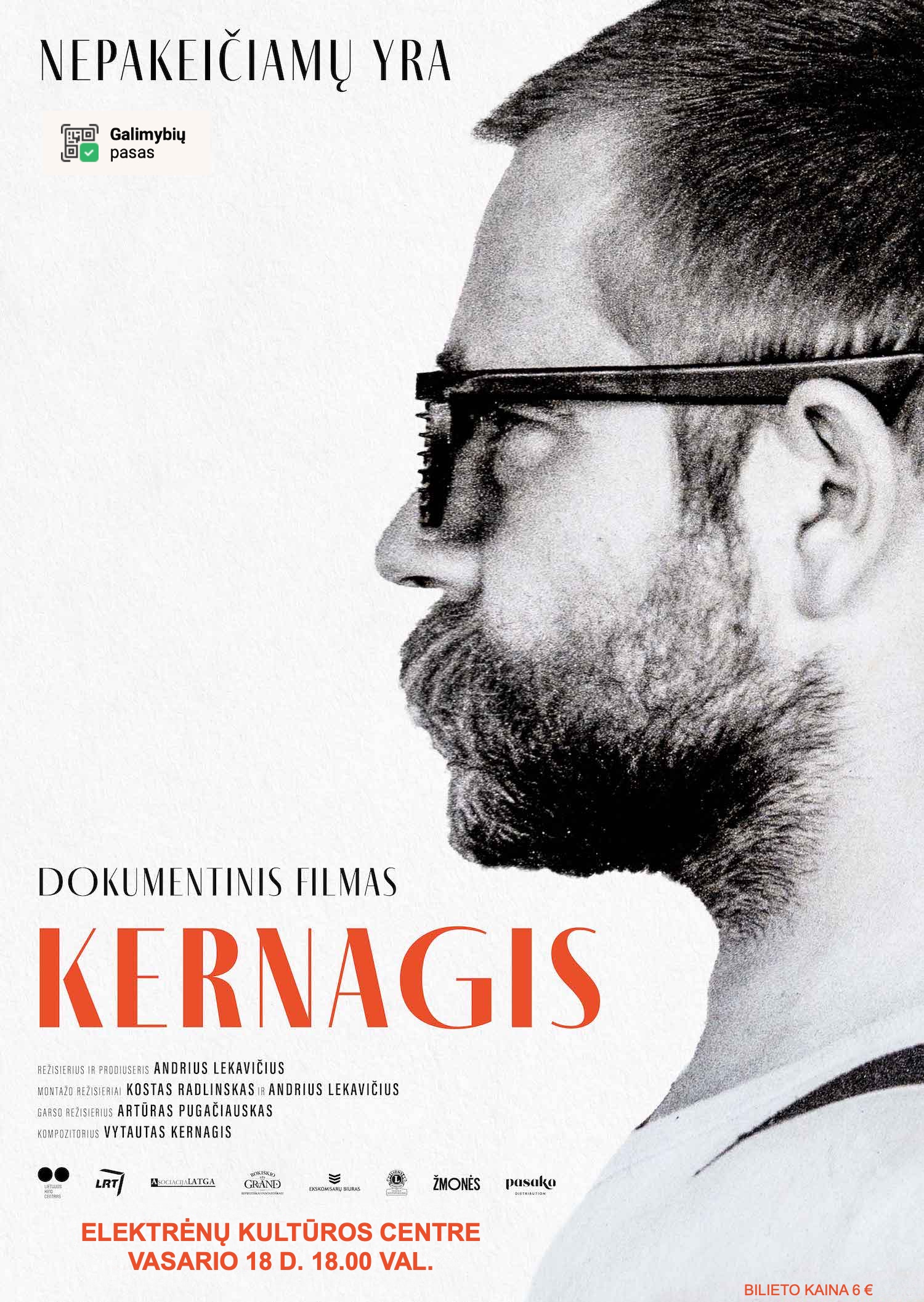 Kino filmas | Kernagis @ Elektrėnų kutlūros centras | Elektrėnai | Vilniaus apskritis | Lietuva